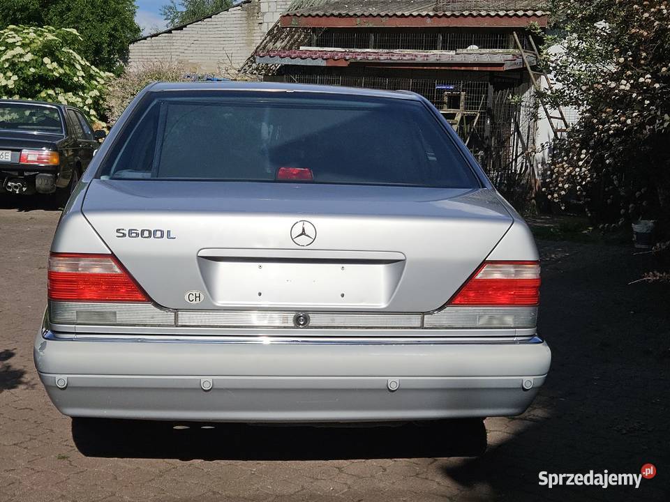Mercedes W140 S600L benzyna