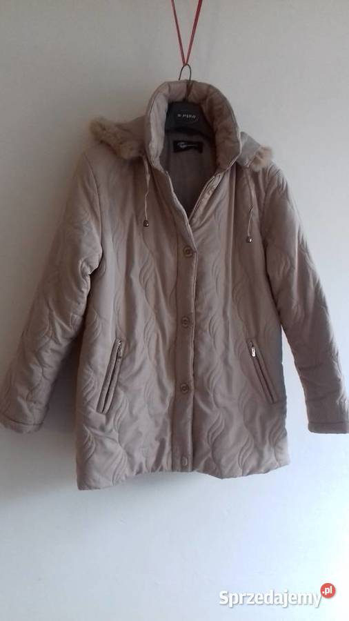 Kurtka damska z kapturem beżowa do sprzedania małopolskie Kraków