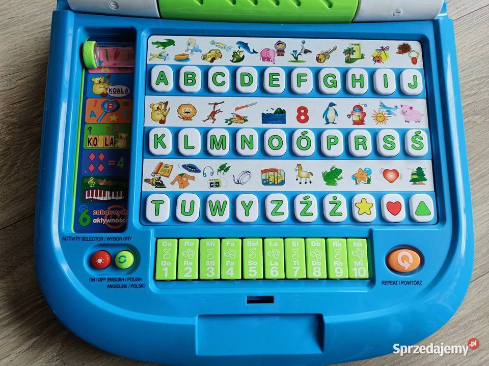 Smily Play laptop dwujęzyczny podświetlany Płock