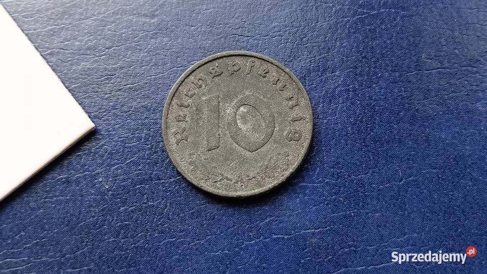 Stare monety 10 fenig 1941 A NIemcy podkarpackie Lesko
