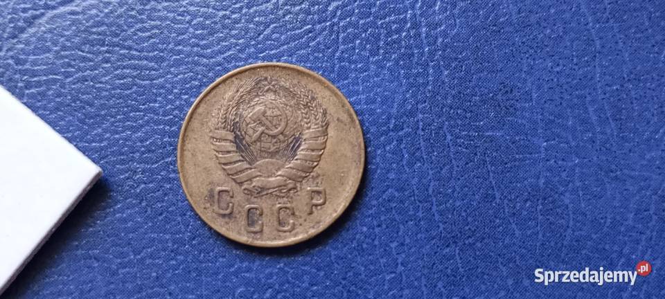 Stare monety 2 kopiejki 1940 Rosja Numizmatyka podkarpackie Lesko