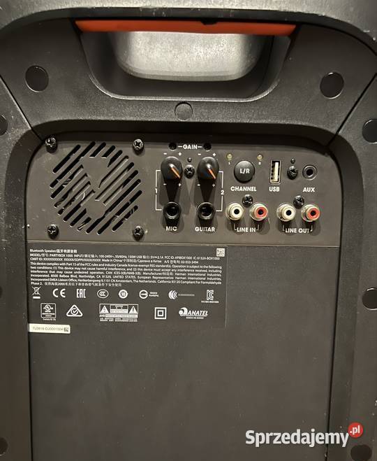 Zestaw 2 głośników JBL PartyBox 1000 pojedynczo Antonów