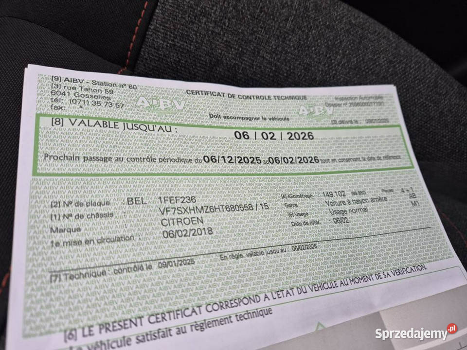 Citroen C3 12B 80 Bezwypadkowy III 2016