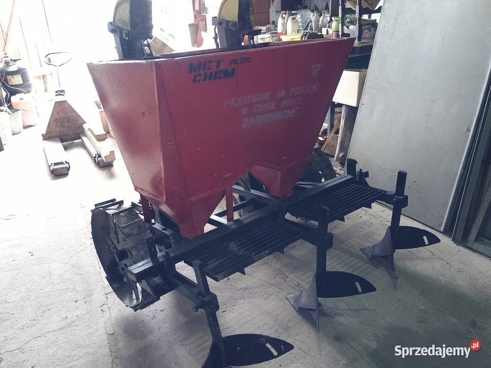 Sadzarka dwurzędowa do ziemniaków solidna czeska Poręba