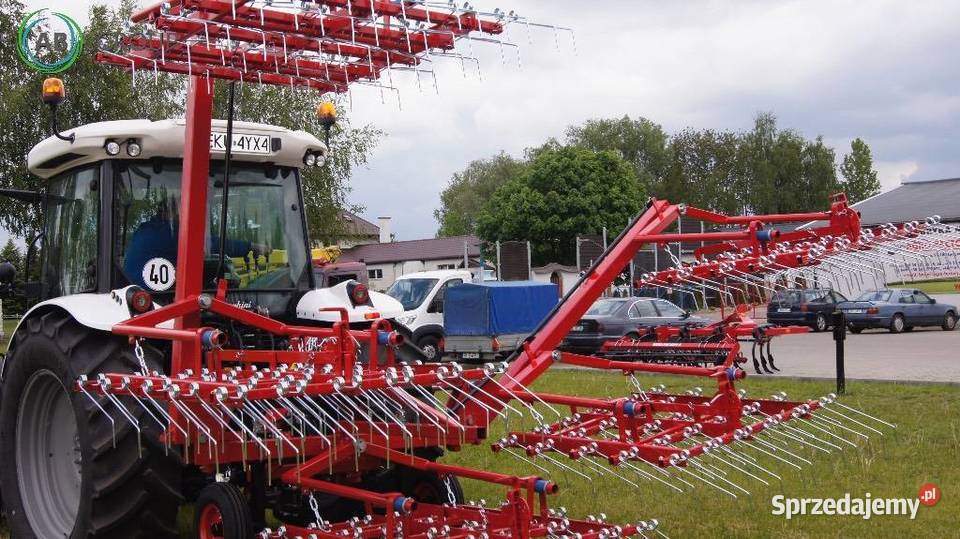 Agrofactory II Brona Chwastownik IZAK AFR490H 9 nieuszkodzony Rzędziany