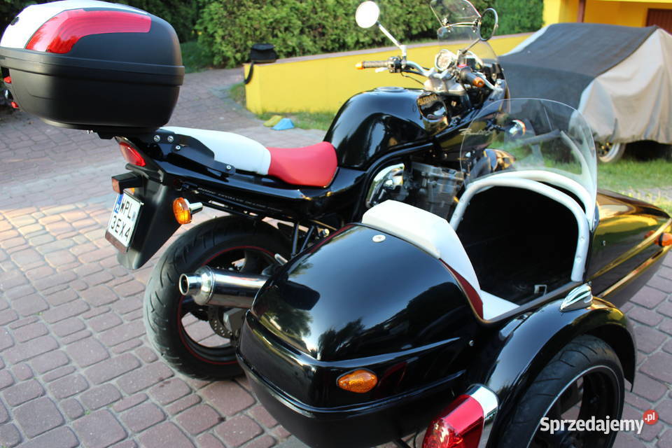 Suzuki Bandit 600 z wózkiem bocznym stan Rejestr Płock sprzedam