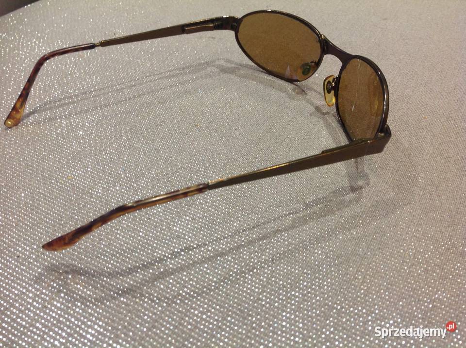 Okulary Słoneczne Męskie Vintage Nowa Sól