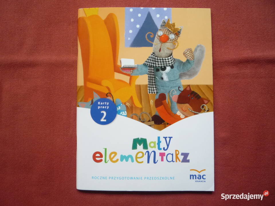 NOWA Maly elementarz MAC 6latki Zerówka język polski Podręczniki sprzedam