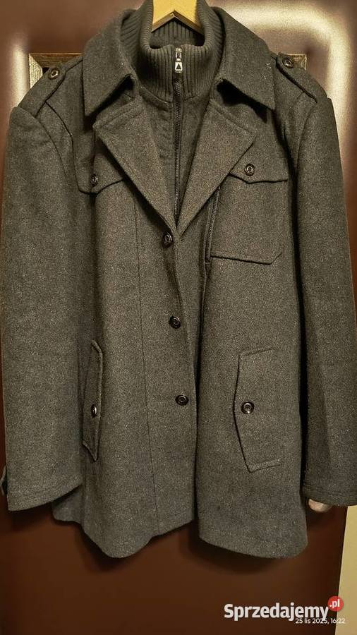 Elegancką męską kurtkę jesień zima wiosna duża Katowice