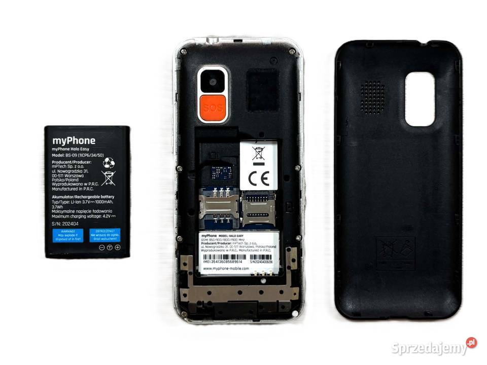 Telefon Seniora Myphone Halo Easy Elbląg