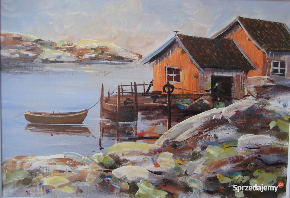 Obraz Olejny na Płótnie GValentin sprzedam