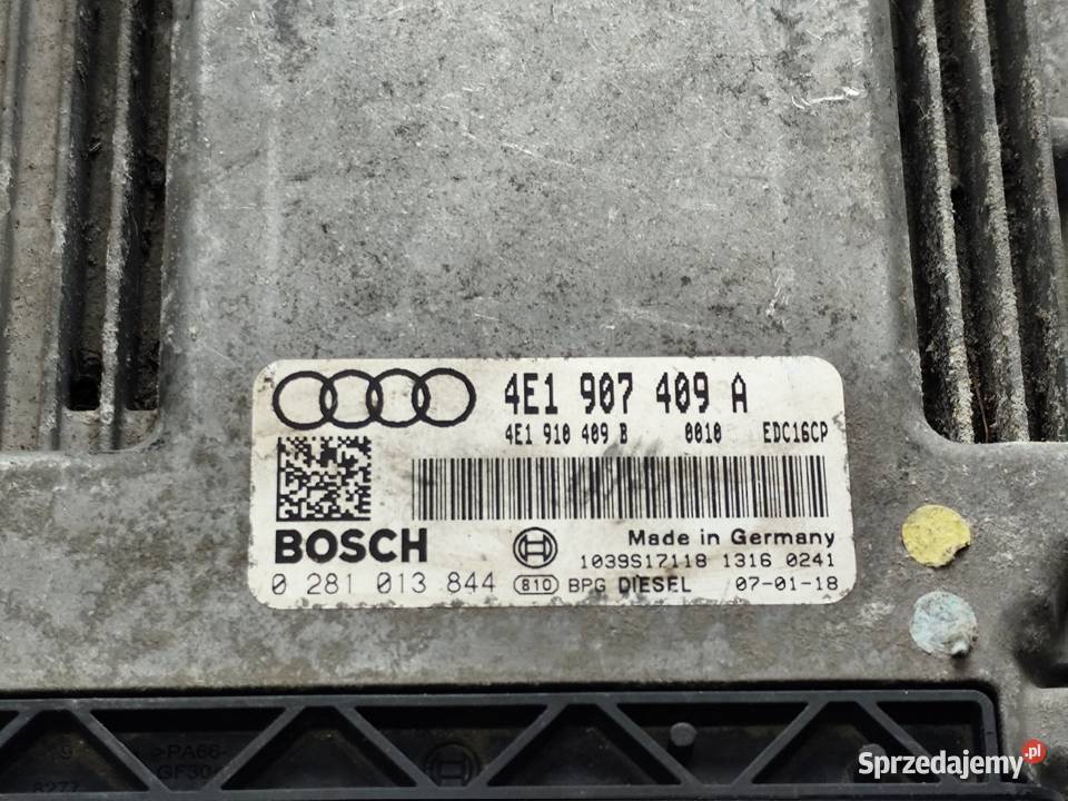Audi A8 D3 42tdi Sterownik Komputer Silnika Ecu wielkopolskie