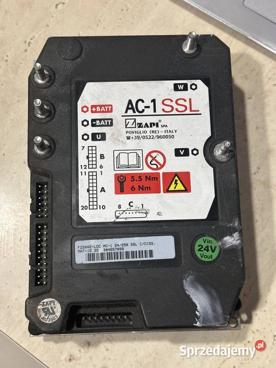 Sterownik ZAPI AC1 SSL FZ2042 LOC 24250 Antonie sprzedam
