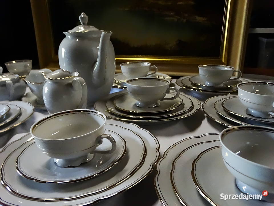 Zestaw porcelany Baruther Bavaria vintage z Biłgoraj