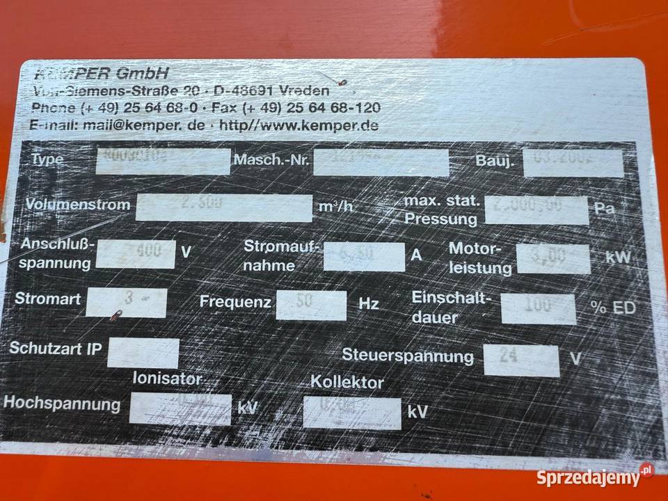 Odciąg dymu spawalniczego wyciąg filtr Zdziechowice sprzedam