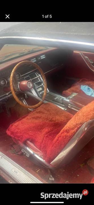 Ford Thunderbird 1966 elektrycznie ustawiane fotele