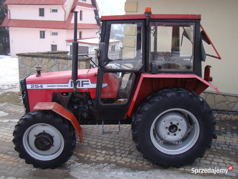 Ciągnik Massey Ferguson MF 254 4x4 Landini 274 Mszana Dolna