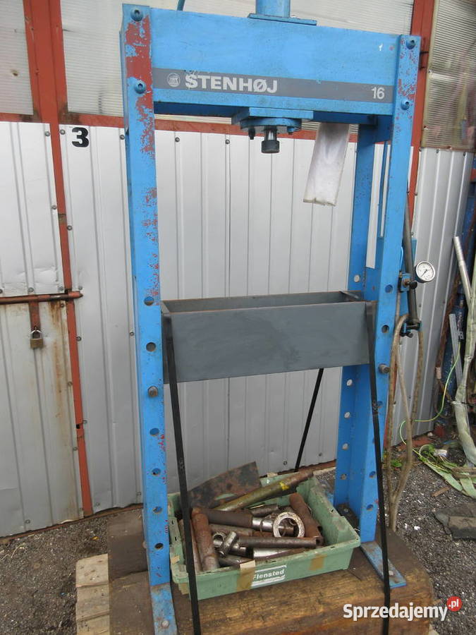 PRASA WARSZTATOWA HYDRAULICZNO PNEUMATYCZNA 16T Prasy sprzedam