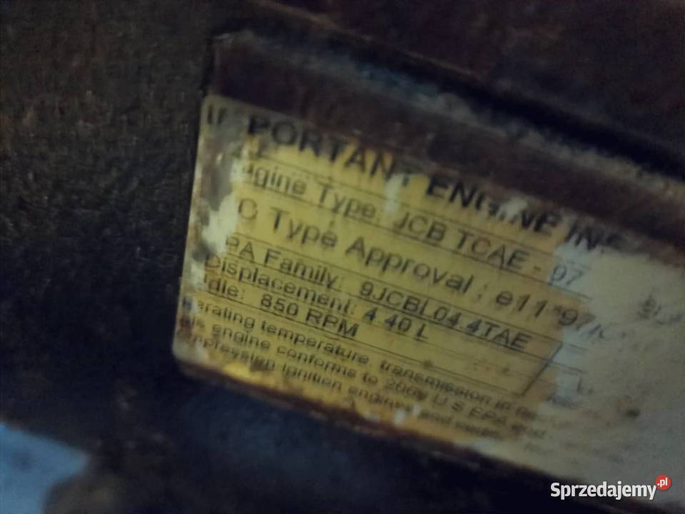 Błotnik JCB Wilkowo sprzedam