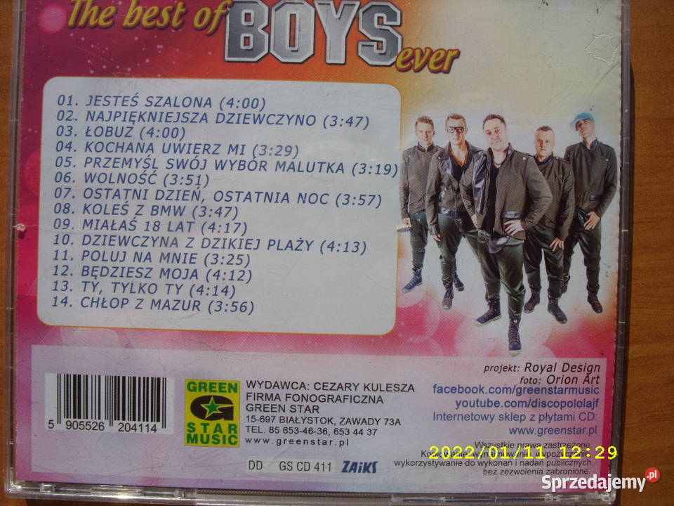 CD The bsat of BoysEver dolnośląskie Wołów