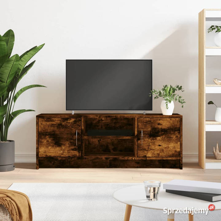 Szafka pod telewizor przydymiony dąb 102x30x375 mazowieckie