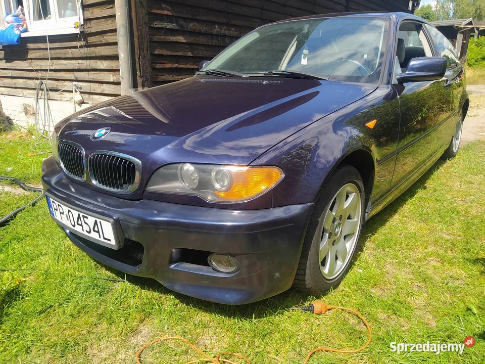 BMW E46 Coupe Lift 2004r Xenon MPakiet granatowy wielkopolskie Poznań