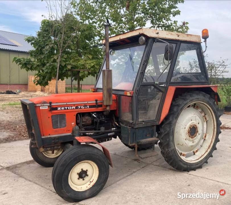 Ciągnik rolniczy Zetor 7011 ze wspomaganiem koła Zetor Annopol