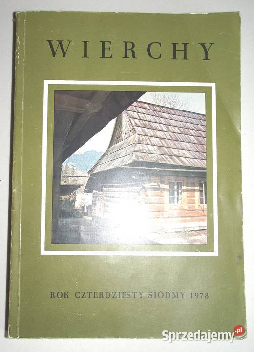 G Wierchy 1978 rocznik 47 geografia, geologia, turystyka