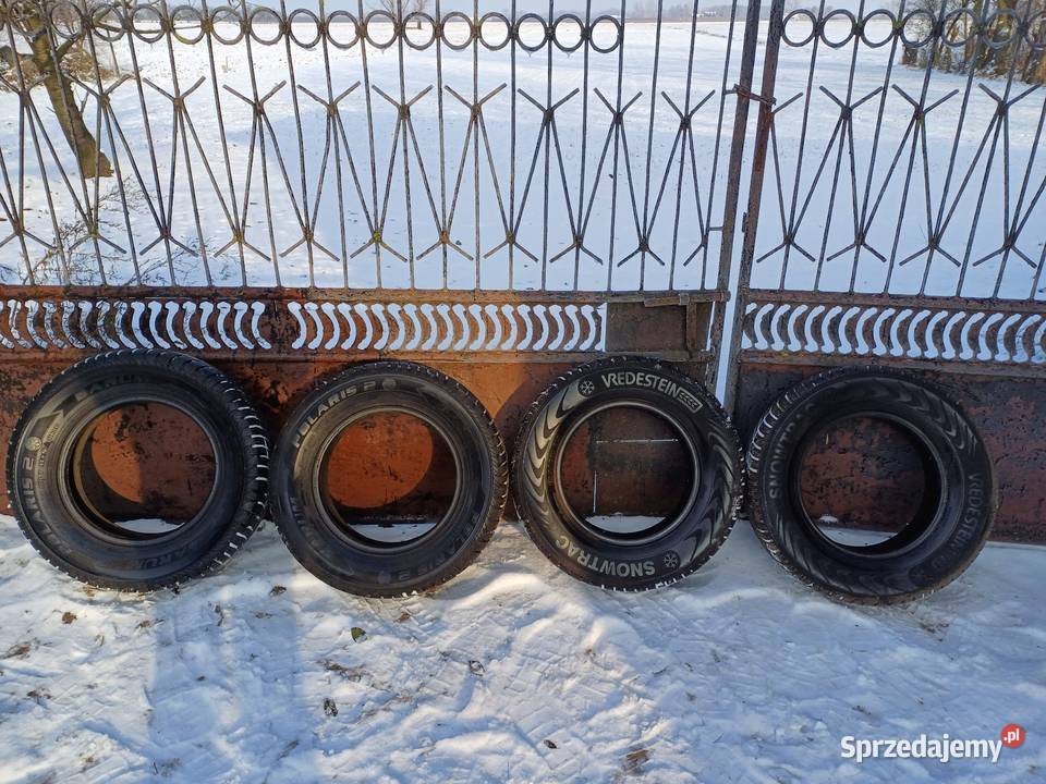 Sprzedam komplet 4 opony zimowe 17580 R14 TANIO Samochodowe Wejsce