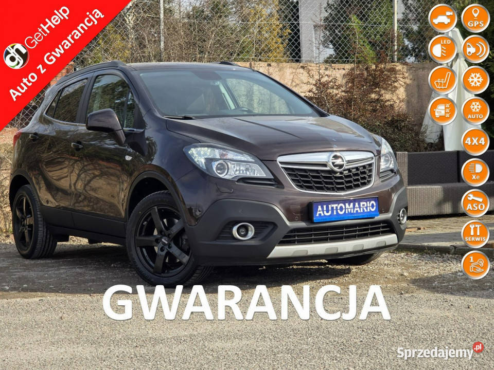 Opel Mokka X 16CDti1361414x4Gwarancja bluetooth warmińsko-mazurskie Kętrzyn