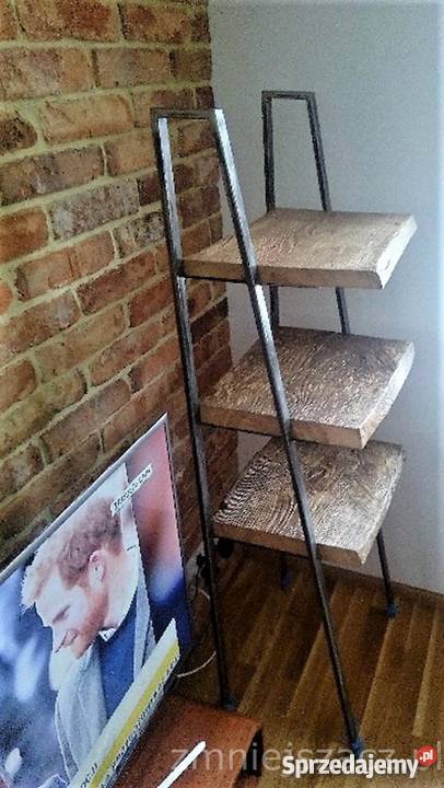 Metal i Drewno Loft dizajn Meble na zamówienie 80cm Białystok