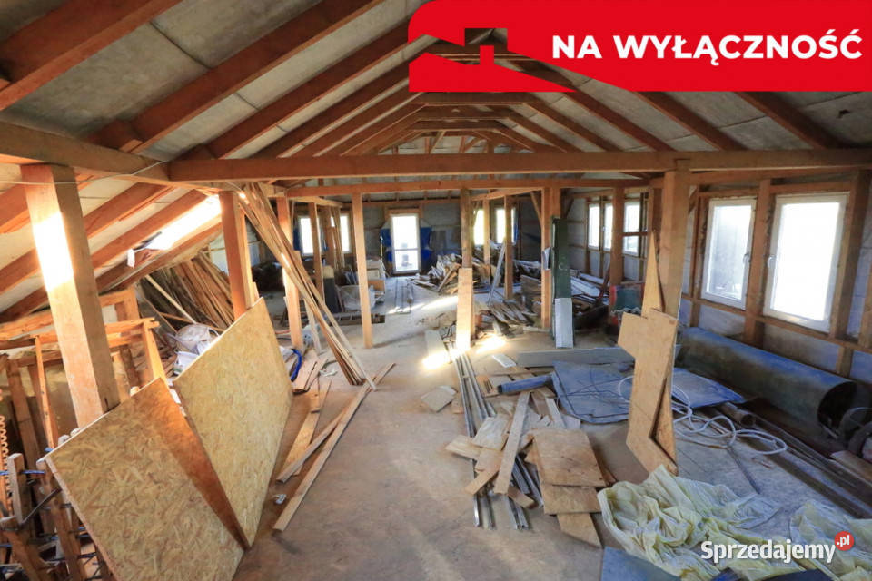 Dom w Trybszu dwa budynki możliwość zamiany