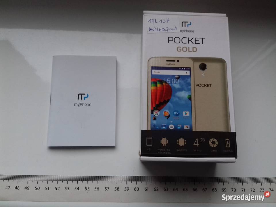 Smartfon MyPhone Pocket Black w kartoniku ładny myPhone kujawsko-pomorskie Bydgoszcz