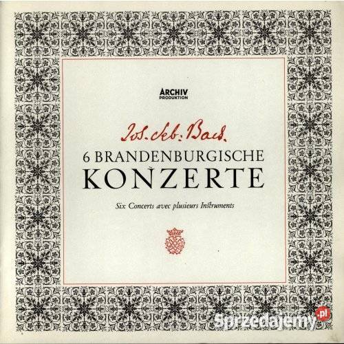 Johann Sebastian Bach 6 Brandenburgische