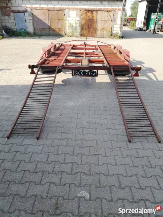 Laweta dwuosiowa SAM czarne tablice DMC 1500 Motoryzacja Seroki