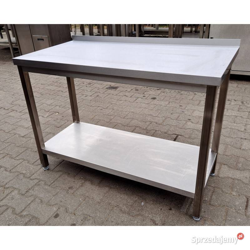 Stół Gastronomiczny z Półką 1206085 M1561N Nowe Skalmierzyce sprzedam