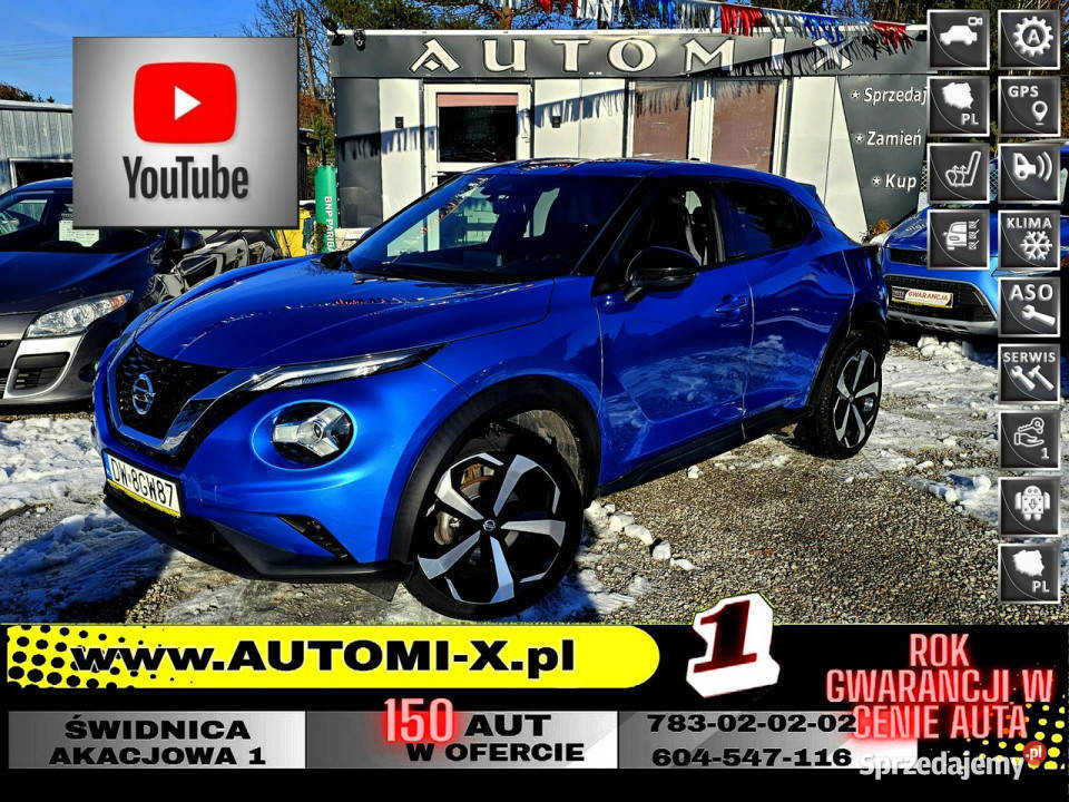 Nissan Juke Salon 1 Wł Bezwypadkowy Gwarancji w ESP Świdnica