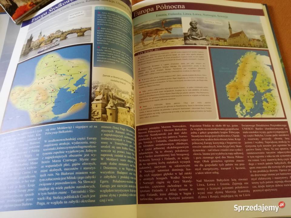 Poznaj kontynenty Ilustrowana encyklopedia łódzkie sprzedam