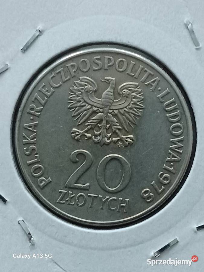 20 złotych Maria Konopnicka 1978 r Konin