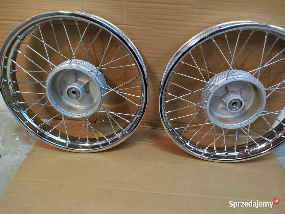 Koła jawa 350 cz cezeta 350 175 nierdzewne Motoryzacja podkarpackie