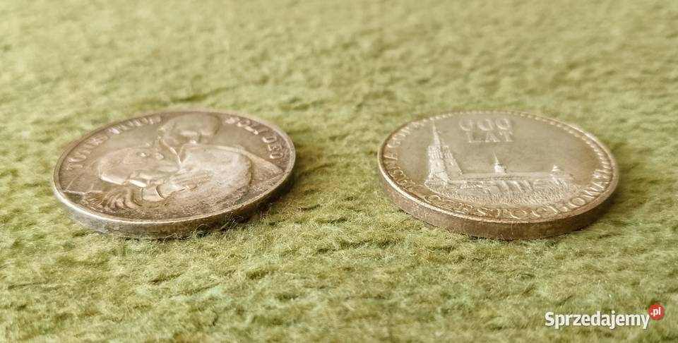 Medale Jan Paweł II Klasztor 600 lat Jasnej Góry Katowice