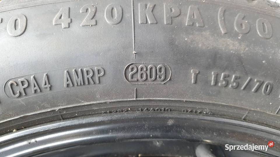 KOŁO DOJAZDOWE A2214000202 SKLASA W221 R19 FV23 Lipno