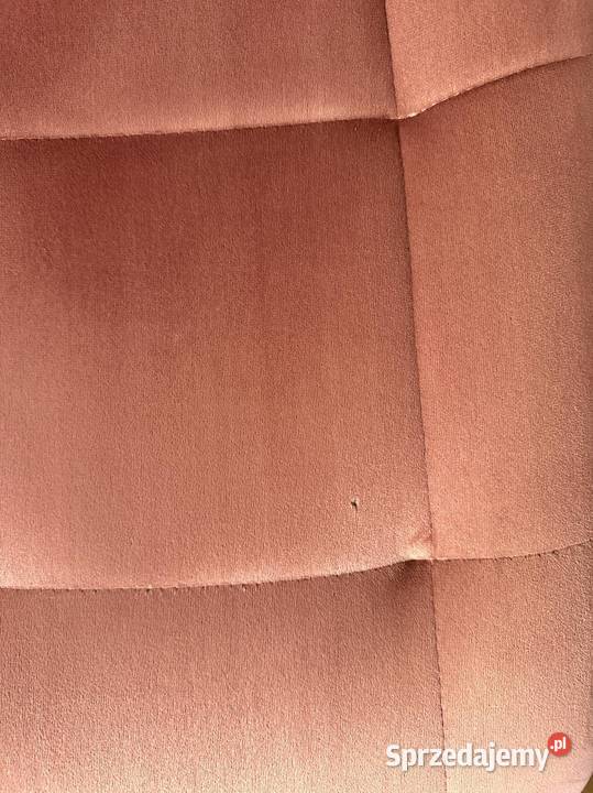 Zestaw krzeseł Chic Velvet różowe 50cm Warszawa