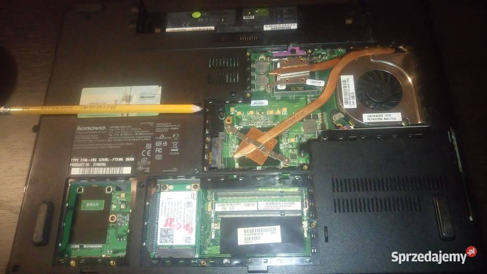 części do lenovo thinkpad SL 500 Dmosin