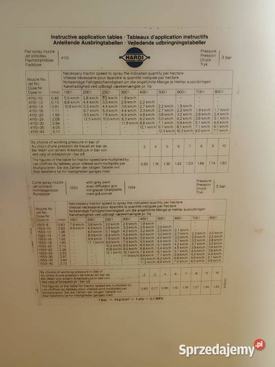 opryskiwacz Hardi 600 96 metra nieuszkodzony lubelskie Końskowola