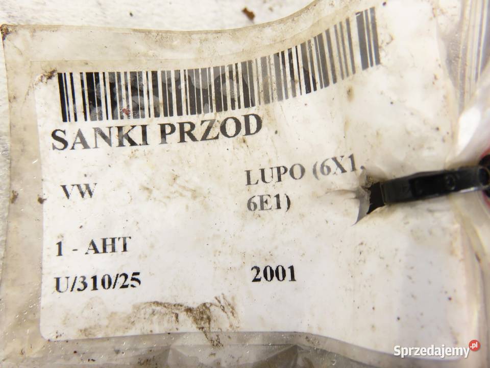 SANKI PRZÓD VW LUPO 6X1 6E1 10 50 AHT Skoda sprzedam