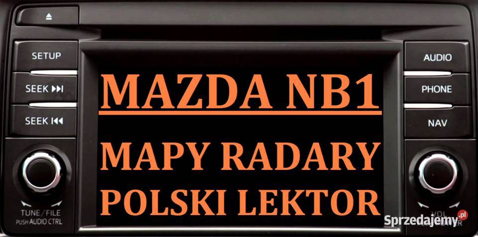 Mazda 6 CX5 CX9 NB1 Mapy 2020 Radary Polski lektor