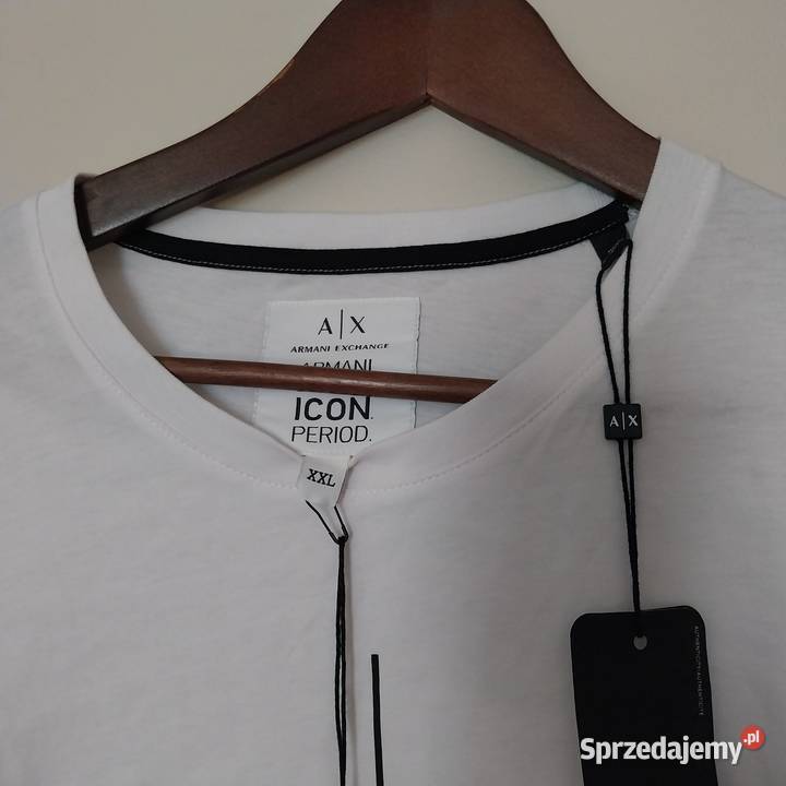 Armani Exchange XXL t shirt męski Nowy czarny małopolskie