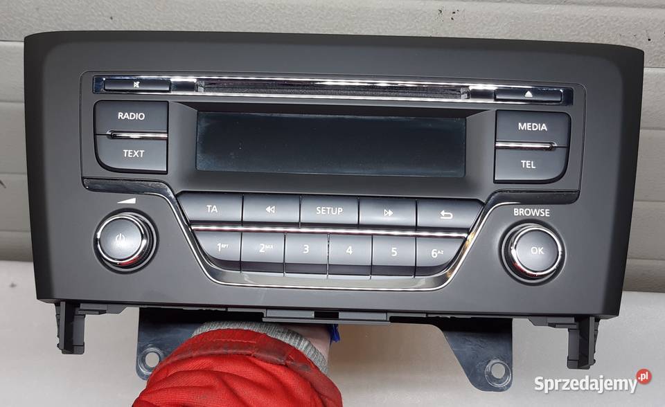 RADIO FABRYCZNE CD MP3 RENAULT KADJAR 281159646R Wyposażenie wnętrza Mielęcin sprzedam
