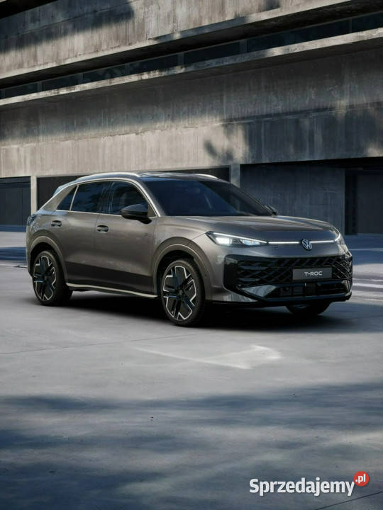 Volkswagen TRoc Wersja RLine 15 eTSI 150 DSG 5km Łódź